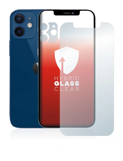 Image of the device Apple iPhone 12 (Front+Camera) with a wide variety of screen protectors.