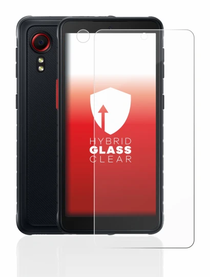 Image of the device Samsung Galaxy XCover 5 (Front+Camera) with a wide variety of screen protectors.