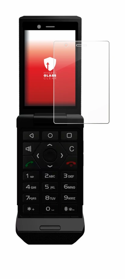Image of the device Caterpillar Cat S22 Flip with a wide variety of screen protectors.