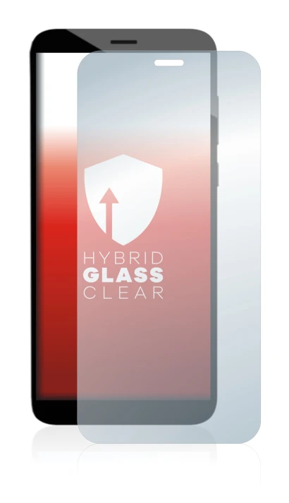 Image of the device Pine64 PinePhone Pro Explorer Edition with a wide variety of screen protectors.