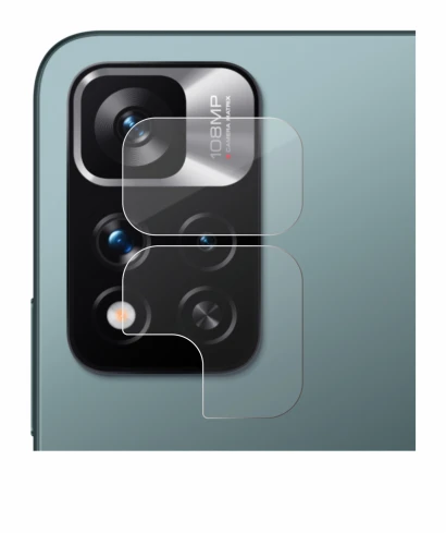 Image of the device Xiaomi Redmi Note 11 Pro+ 5G (ONLY Camera Lens) with a wide variety of screen protectors.