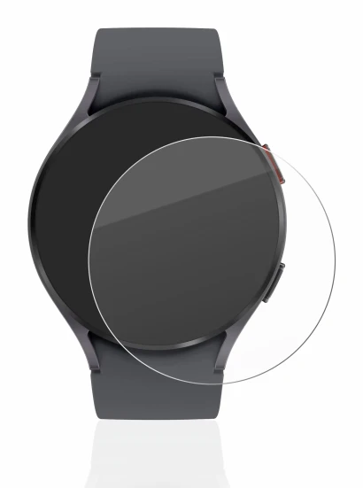 Image of the device Samsung Galaxy Watch 5 (44mm) with a wide variety of screen protectors.