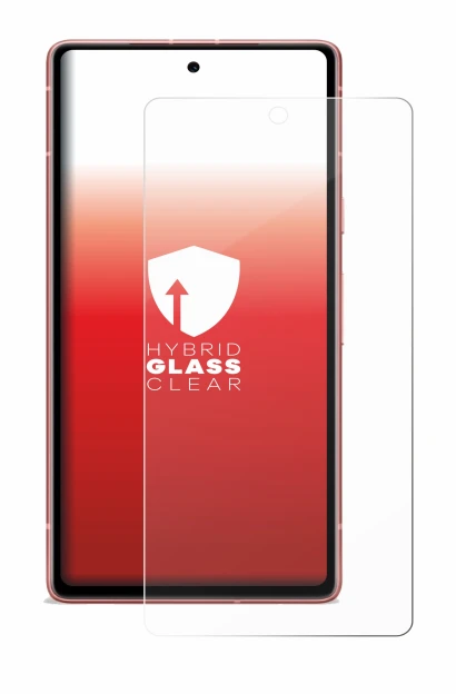 Image of the device Google Pixel 7a with a wide variety of screen protectors.