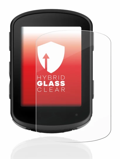 Image of the device Garmin Edge 540 with a wide variety of screen protectors.