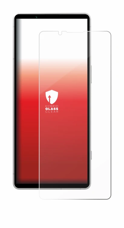 Image of the device Sony Xperia 5 V with a wide variety of screen protectors.