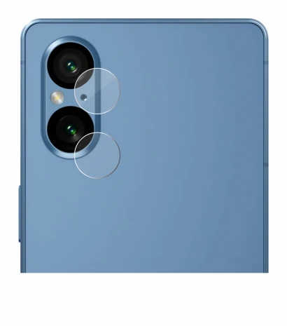 Image of the device Sony Xperia 5 V (ONLY Camera Lens) with a wide variety of screen protectors.