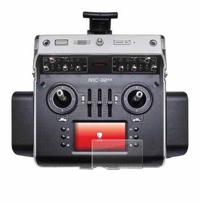 Image of the device Graupner MC-32ex with a wide variety of screen protectors.