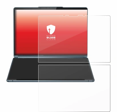 Image of the device Lenovo Yoga Book 9i Gen 9 with a wide variety of screen protectors.
