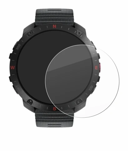 Image of the device Polar Grit X2 Pro with a wide variety of screen protectors.