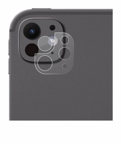 Image of the device Apple iPad Pro 11" 2024 (ONLY Camera Lens) with a wide variety of screen protectors.