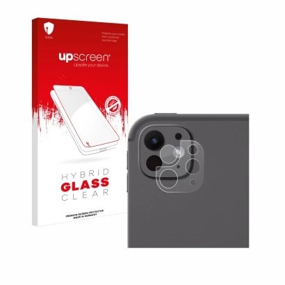 Front side of a product packaging with the brand logo upscreen. Next to it is the device Apple iPad Pro 13" WiFi 2024 (ONLY Ca