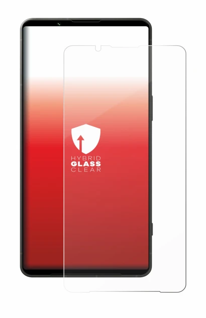 Image of the device Sony Xperia 1 VI with a wide variety of screen protectors.