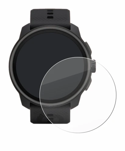 Image of the device Suunto Race S with a wide variety of screen protectors.