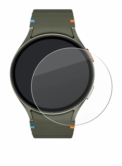 Image of the device Samsung Galaxy Watch 7 (44 mm) with a wide variety of screen protectors.