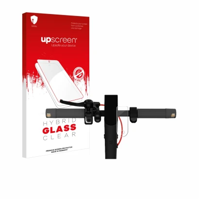 Front side of a product packaging with the brand logo upscreen. Next to it is the device Xiaomi Mi 4 Lite E-Scooter (2nd Gen.)