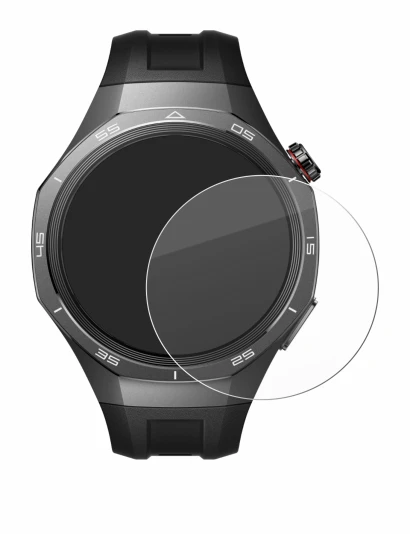Image of the device Huawei Watch GT 5 Pro (46 mm) with a wide variety of screen protectors.