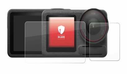Image of the device DJI Osmo Action 5 Pro (case-friendly) with a wide variety of screen protectors.