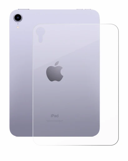 Image of the device Apple iPad Mini 7 2024 (Back) with a wide variety of screen protectors.