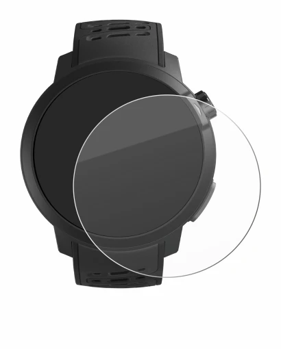 Image of the device Coros Pace Pro with a wide variety of screen protectors.