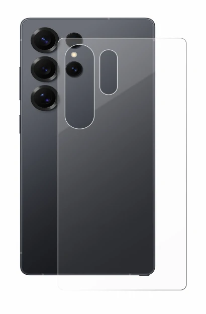 Image of the device Samsung Galaxy S25 Ultra Enterprise Edition (Back) with a wide variety of screen protectors.