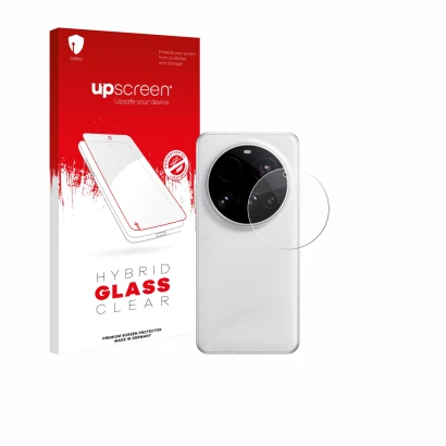 Front side of a product packaging with the brand logo upscreen. Next to it is the device Xiaomi 15 Ultra (ONLY Camera Lens) sh