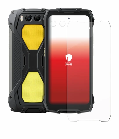 Image of the device Blackview BV7300 (Front+Camera) with a wide variety of screen protectors.