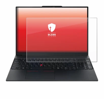 Image of the device Lenovo ThinkPad E16 Gen 3 with a wide variety of screen protectors.