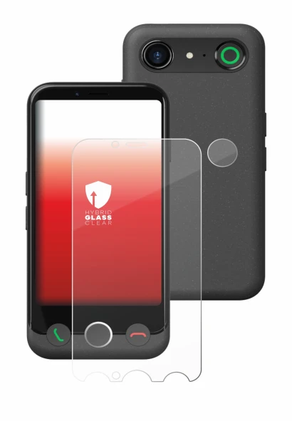Image of the device Doro Aurora A10 (Front+Camera) with a wide variety of screen protectors.