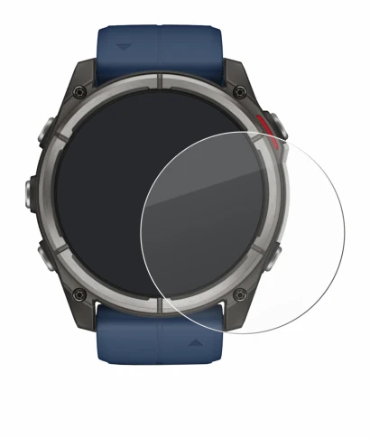 Image of the device Garmin quatix 8 (51 mm) with a wide variety of screen protectors.