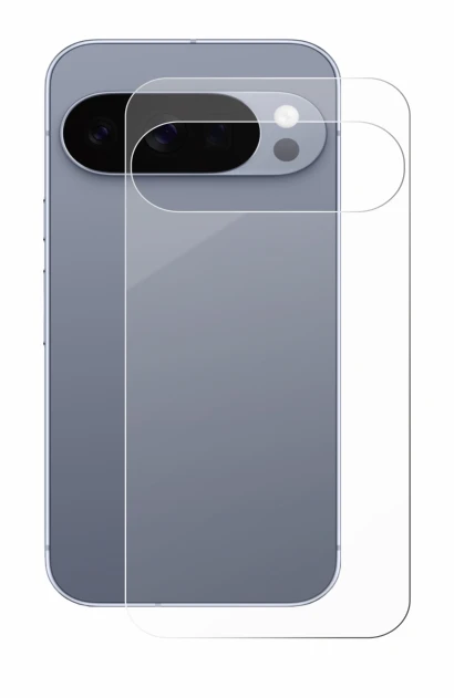 Image of the device Google Pixel 10 Pro (Back) with a wide variety of screen protectors.