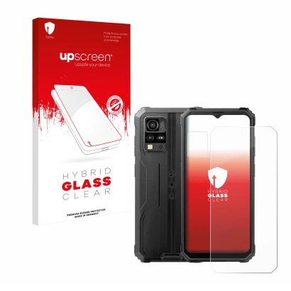 Front side of a product packaging with the brand logo upscreen. Next to it is the device Blackview BV4800 SE (Front+Camera) sh