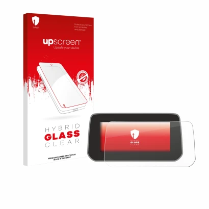 Front side of a product packaging with the brand logo upscreen. Next to it is the device Mazda CX-5 2020 shown with the corres