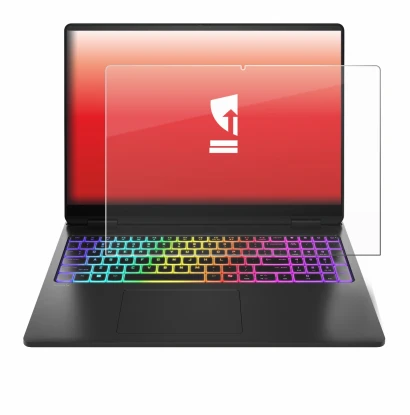 Image of the device HP Omen Max 16 with a wide variety of screen protectors.