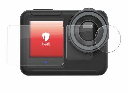 Image of the device SVBONY SVGO3 4K with a wide variety of screen protectors.