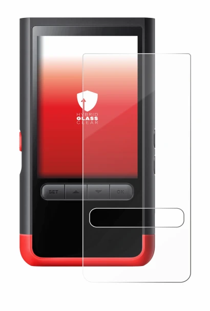 Image of the device ThermoMaven P2 with a wide variety of screen protectors.