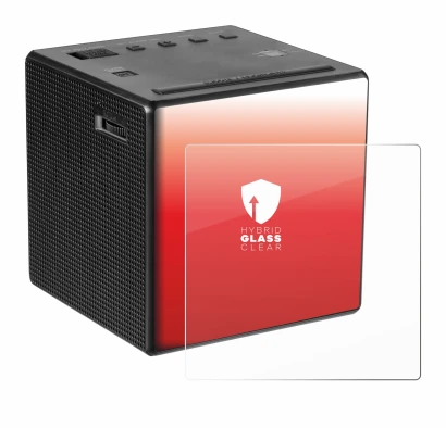 Image of the device Sony ICF-C1 with a wide variety of screen protectors.