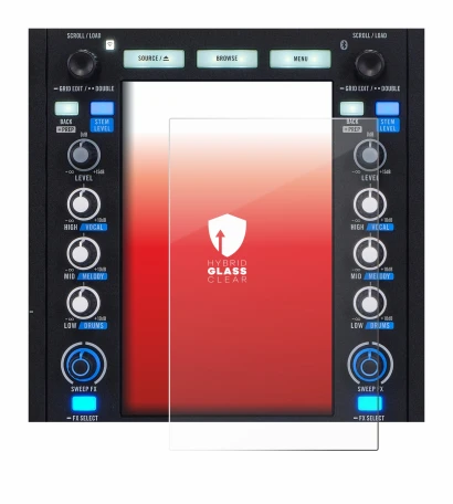 Image of the device Rane System One with a wide variety of screen protectors.