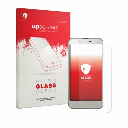 Front side of a product packaging with the brand logo upscreen. Next to it is the device Sharp Aquos SHV37 shown with the corr