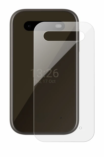 Image of the device HMD 2660 Flip 4G (Back) with a wide variety of screen protectors.