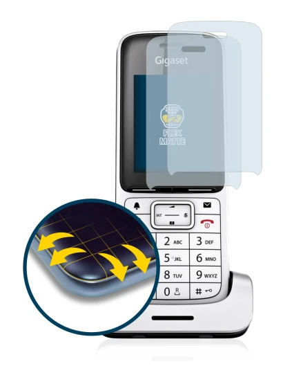 Image of the device Gigaset SL450HX with a wide variety of screen protectors.