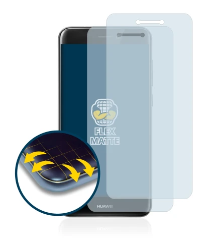 Image of the device Huawei P8 Lite 2017 with a wide variety of screen protectors.