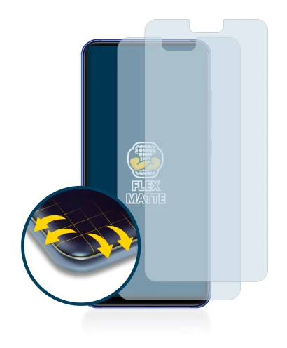 Image of the device Xiaomi Mi 8 Lite with a wide variety of screen protectors.