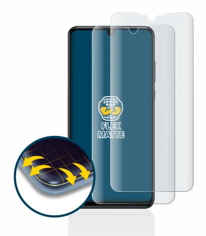 Image of the device Huawei P30 lite with a wide variety of screen protectors.