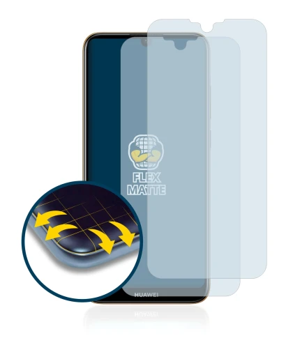 Image of the device Huawei Y6 2019 with a wide variety of screen protectors.