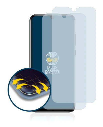 Image of the device Honor 20 Lite with a wide variety of screen protectors.