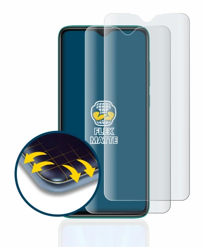 Image of the device Xiaomi Redmi Note 8 Pro with a wide variety of screen protectors.