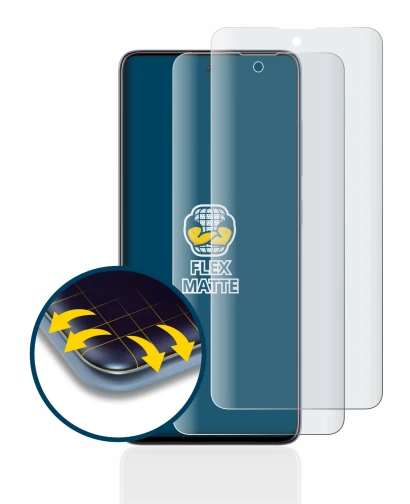 Image of the device Samsung Galaxy A51 with a wide variety of screen protectors.