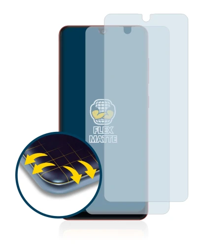 Image of the device Samsung Galaxy A31 with a wide variety of screen protectors.