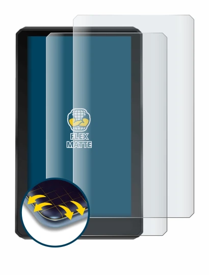 Image of the device Garmin zumo XT with a wide variety of screen protectors.