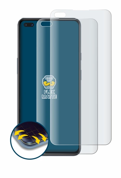 Image of the device OnePlus Nord with a wide variety of screen protectors.